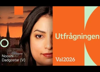 Nooshi Dadgostar y el Partido de la Izquierda (Vänsterpartiet)