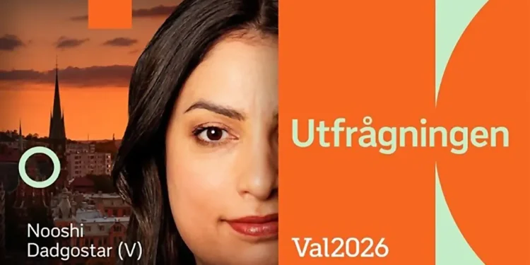 Nooshi Dadgostar y el Partido de la Izquierda (Vänsterpartiet)